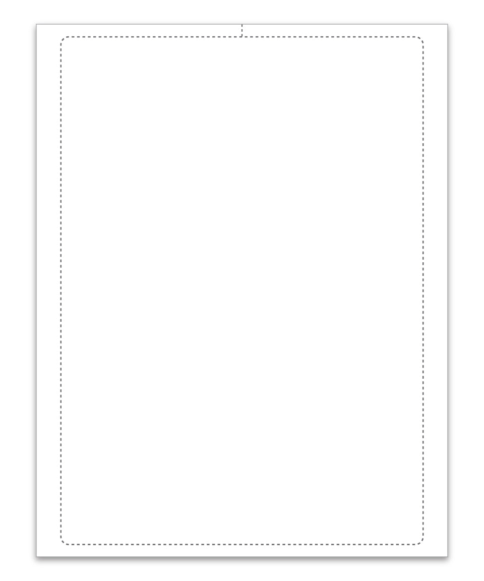 Stock Laser Window Stickers - Blank