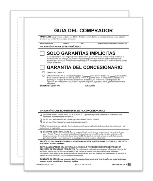 1-Part Buyers Guide- EXTERIOR window application